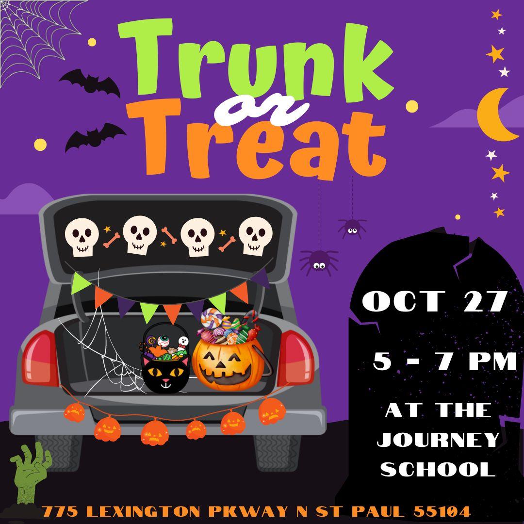 the journey school trunk or treat